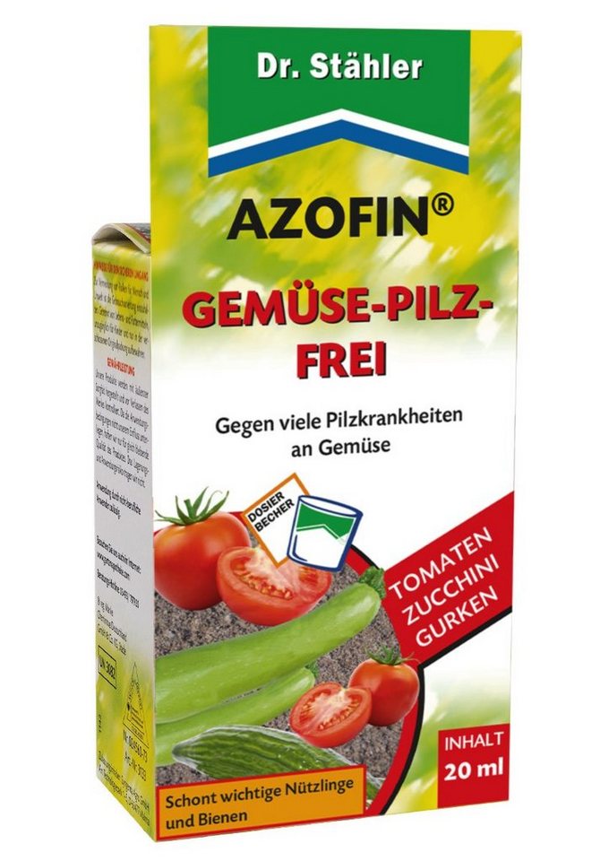 Dr. Stähler Pflanzen-Pilzfrei Azofin® Gemüse-Pilz-Frei 20 ml gegen Pilzkrankheiten an Gemüse, 20 ml von Dr. Stähler