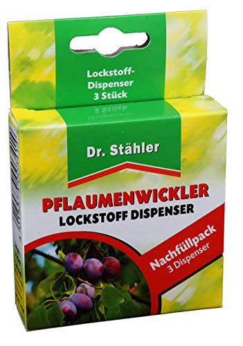 Dr. Stähler Pflaumenwickler Pheromon-Lockstoff, 3 Dispenser von Dr. Stähler