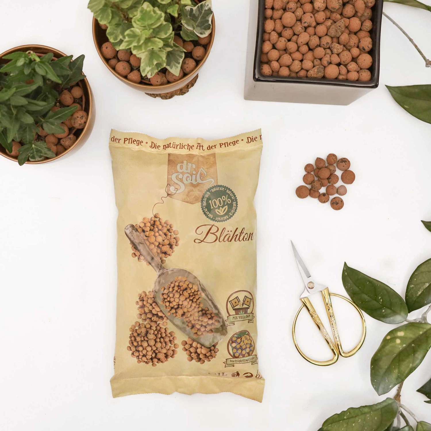 Dr.Soil Blähton zur Drainage oder für Hydrokulturen im 1L Beutel Dr.Soil Blähton zur Drainage oder für Hydrokulturen im 1L Beutel von Dr.Soil