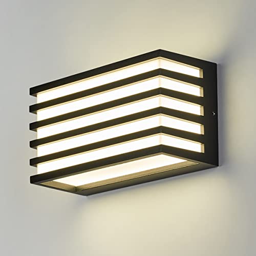 Dr.lazy 12W Außenleuchte LED Wandleuchte Aussen Außenlampe Außenwandleuchte Wandlampe Wasserdicht IP65 Außenbeleuchtung für Innen/Aussen Dr.lazy 12W Außenleuchte LED Wandleuchte Aussen Außenlampe Außenwandleuchte Wandlampe Wasserdicht IP65 Außenbeleuchtung für Innen/Aussen von Dr.lazy