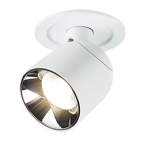 Dr.lazy 12W LED Deckenstrahler Einbauleuchten Deckenspots LED Einbaustrahler Deckenleuchten LED Deckenspot schwenkbar LED Einbauspot Innenbeleuchtung Lochmaß: 7.5cm Dr.lazy 12W LED Deckenstrahler Einbauleuchten Deckenspots LED Einbaustrahler Deckenleuchten LED Deckenspot schwenkbar LED Einbauspot Innenbeleuchtung Lochmaß: 7.5cm von Dr.lazy
