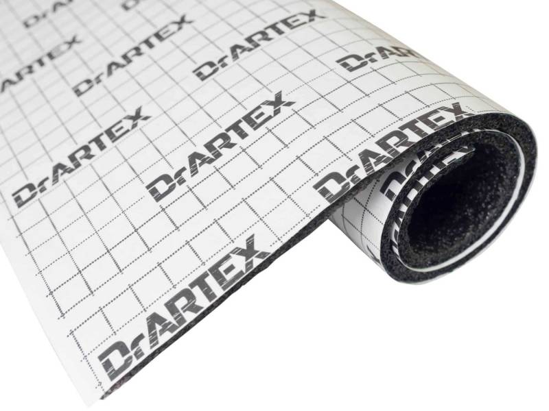 DrArtex Dämmplatte Baffle Plus 5,0mm Schall- und Wärmedämmmaterial (14 Stück, 2,62 m) von DrArtex