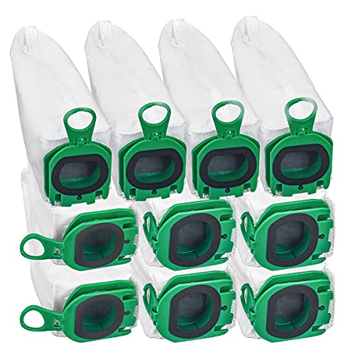 DrRobor 10 Stück Staubsaugerbeutel für Vorwerk Kobold VB100 FP100, Ersatz Premium Filtertüten für Kobold vb 100 fp 100 Akku-Staubsauger von DrRobor