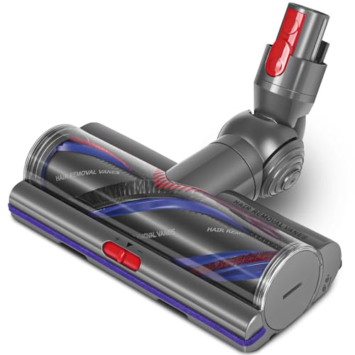 DrRobor Torque Drive Bodendüse für Dyson V11 V15 V7 V8 V10 Staubsauger, Ersatzbürste für Hartboden und Teppiche von DrRobor