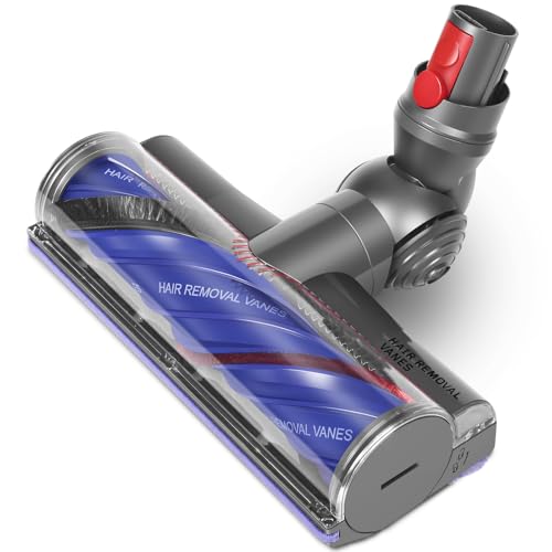 DrRobor Ersatzteile Bürste für Dyson V12 Detect Slim Anti-Verwirrung Bodendüse, Geeignet für Hartholzböden und Teppiche von DrRobor