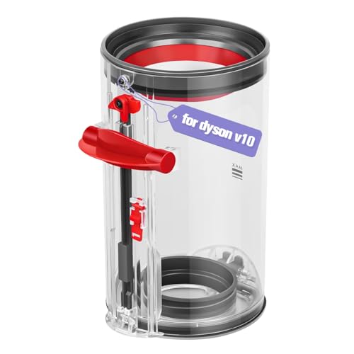 DrRobor Staubbehälter für Dyson Cyclone V10 Staubsauger Ersatzteile Behälter für Dyson SV12 Nr. 969509-01 von DrRobor
