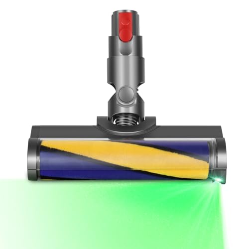 DrRobor Softwalze Bodendüse für Dyson V12 Detect Slim, Elektrischer Soft Roller Bürste Aufsatz mit LED -Leuchten zur Enthüllung Unsichtbarer Staub, Geeignet zum Reinigen von Hartböden Geeignet DrRobor Softwalze Bodendüse für Dyson V12 Detect Slim, Elektrischer Soft Roller Bürste Aufsatz mit LED -Leuchten zur Enthüllung Unsichtbarer Staub, Geeignet zum Reinigen von Hartböden Geeignet von DrRobor