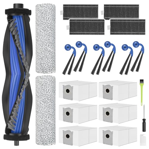 DrRobor X9 Pro Omni Zubehörset Ersatzteile für Ecovacs Deebot X9 Pro Omni / X9 Pro Staubsauger, 1 Hauptbürsten, 2 Wischwalze, 6 Staubbeutel, 4 HEPA-Filter, 6 Seitenbürsten, 1 Satz saubere Werkzeuge DrRobor X9 Pro Omni Zubehörset Ersatzteile für Ecovacs Deebot X9 Pro Omni / X9 Pro Staubsauger, 1 Hauptbürsten, 2 Wischwalze, 6 Staubbeutel, 4 HEPA-Filter, 6 Seitenbürsten, 1 Satz saubere Werkzeuge von DrRobor