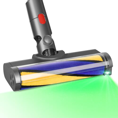 DrRobor Softwalze Bodendüse für Dyson V10 V11 V15 V7 V8, Elektrischer Soft Roller Bürste Aufsatz mit LED -Leuchten zur Enthüllung Unsichtbarer Staub, Geeignet zum Reinigen von Hartböden Geeignet DrRobor Softwalze Bodendüse für Dyson V10 V11 V15 V7 V8, Elektrischer Soft Roller Bürste Aufsatz mit LED -Leuchten zur Enthüllung Unsichtbarer Staub, Geeignet zum Reinigen von Hartböden Geeignet von DrRobor