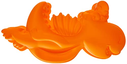 Drache Kokosnuss Backform, Silikon, orange, 30 X 15 X 4 cm von Gedalabels