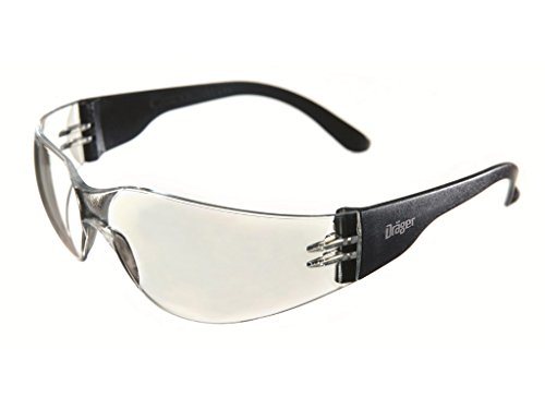 Dräger Schutzbrille X-pect 8310 Scheibe aus PC UV-Schutz: 99,9% Bügelbrille incl. Antikratz+Antibeschlag von Dräger