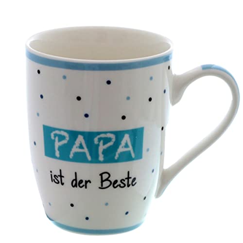 Becher 'Papa ist der Beste', 345 ml Fassungsvermögen von Dragimex