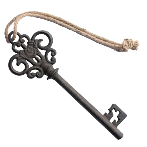 Deko - Schlüssel groß 36cm - aus Gusseisen 36cm XXL - Geschenkidee Hausübergabe - Richtfest Deko - Schlüssel groß 36cm - aus Gusseisen 36cm XXL - Geschenkidee Hausübergabe - Richtfest von Dragimex