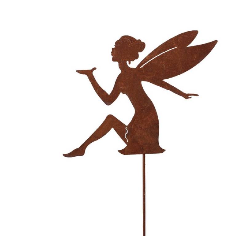 Dragimex Gartenstecker Metall Stecker. ELFE SITZEND. Rost Gartenstecker. 78 cm. Dragimex Gartenstecker Metall Stecker. ELFE SITZEND. Rost Gartenstecker. 78 cm. von Dragimex