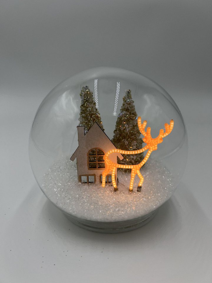 Dragimex LED Dekolicht Glaskugel LED in verschiedenen Motiven Ø 11cm, LED fest integriert Dragimex LED Dekolicht Glaskugel LED in verschiedenen Motiven Ø 11cm, LED fest integriert von Dragimex