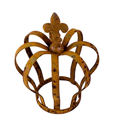 Dragimex Metallkrone Lilie Shabby Landhaus ca.18x13,5cm Rost Antik Gartenkrone Dragimex Metallkrone Lilie Shabby Landhaus ca.18x13,5cm Rost Antik Gartenkrone von Dragimex