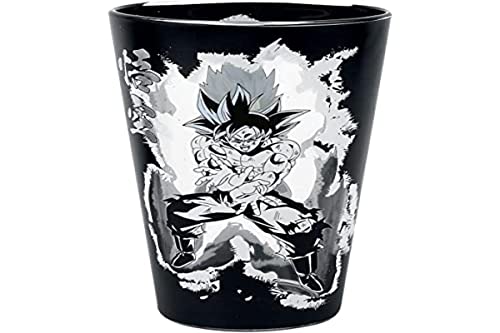 Dragon Ball Glas Großes Glas - Goku und Vegeta - Dragonball Super - 400 ml - AbyStyle von Dragon Ball Z
