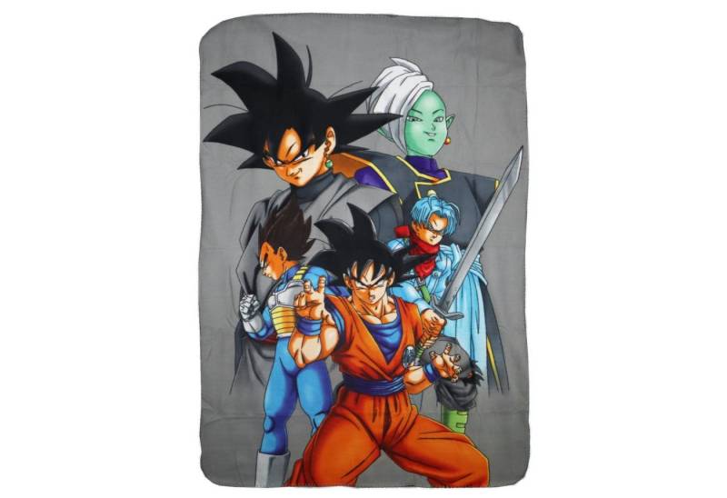 Kinderdecke Anime Dragon Ball Kinder Jungen Fleecedecke, Dragon Ball, leichte Kuscheldecke 100x140 cm von Dragon Ball