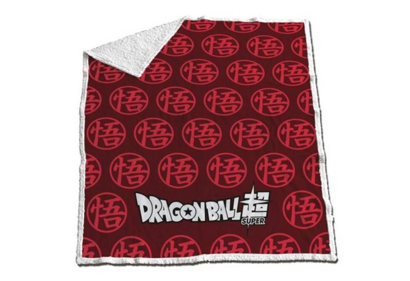 Wohndecke Anime DragonBall Coral Decke warme Kuscheldecke 130x170 cm, Dragon Ball von Dragon Ball