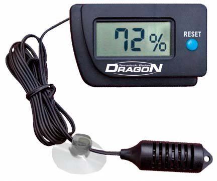 Dragon - Hygrometer digital, mit präzisem Fernfühler von Dragon