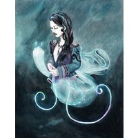 Göttin Des Meeres - 13x18, 8x10 Oder 11x14 Print Fantasy Wand Kunst Druck von DragonCrestStudios