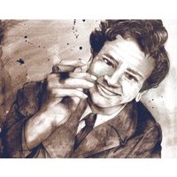Just One More Thing - 20x25 Oder 26x36 Print Columbo Wand Kunst Druck von DragonCrestStudios