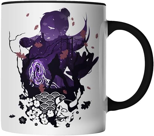DragonHive Tasse - Apex Legends Wraith Portal Gaming Mug - beidseitig Bedruckt - Geschenk Idee Kaffeetasse mit Spruch, Keramik 330ml, Tassenfarbe: Schwarz von DragonHive