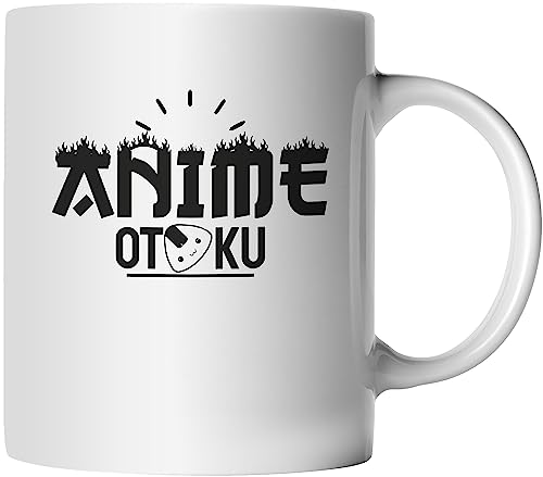 DragonHive Tasse mit Spruch - Anime Otaku Manga - beidseitig Bedruckt - Geschenk-Idee Idee Kaffeetasse, Keramik 330ml, Tassenfarbe: Weiß von DragonHive