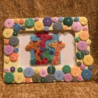 Giraffenfamilie in Individueller Rahmen-Lochnadel Giraffenfamilie in Individueller Rahmen-Lochnadel von DragonKnotCrafts