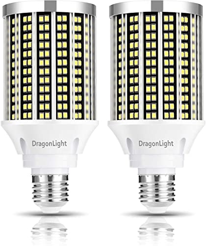 DragonLight 30W Superhelle Mais Licht LED Glühbirnen(Ersetzt 250Watt) - E27 LED Lampe - 6000K Kaltweiß 3600 Lumens für Gewerblichen Bereich Beleuchtung - Garage Werkstatt Büro Hof(2er-Pack) von DragonLight