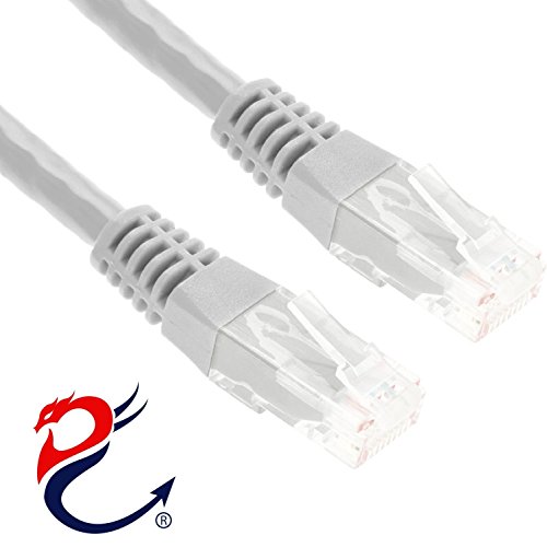 Cat5e Ethernet Kabel, Cat5e Ethernet Enhanced High Speed Netzwerk RJ45 UTP LAN Patchkabel - 20 m von DragonTrading
