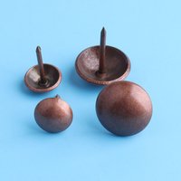 Antik Bronze Reißzwecken Kasten Machen Schrauben Nägel Polster Köpfe Leder 30Pcs 10mm von DragonTradition