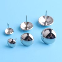 Versilbert Box Tacks Machen Schraubnägel Polsterung Nägel Köpfe Reißnägel Leder 30 Stück 10 Mm von DragonTradition