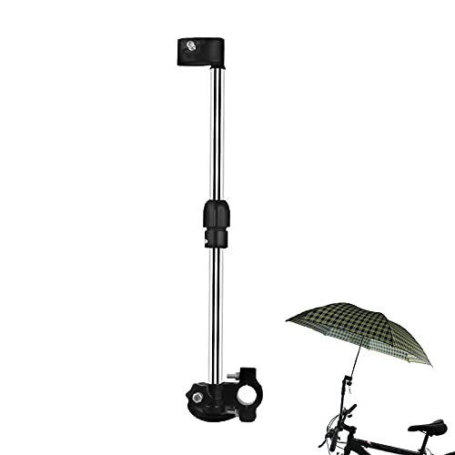 Umbrella Holder Stand Regenschirmhalter Rollstuhl Pushchair Umbrella Holder Accessories Schirmhalter Telescopic Adjustable Umbrella Holder Stand Holder For Bicycle, Pushchair, Wheelchair, Motorcycle von DragonX2