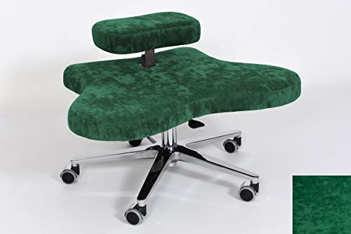 DragonflyChair - aktiver Bürostuhl zum Sitzen in verschiedenen Stellungen (im Schneidersitz, in japanischer Sitzhaltung, hocken oder auf andere Weise); wie Kinder auf dem Boden. (Large, Forest) von DragonflyChair