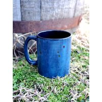 Monets Teich Jumbo 24 Oz Tasse, Extra Große Blaue Hand Glasiert, Keramik Teetasse, Kaffeebecher von DragonflyCorners
