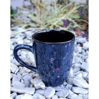 Monets Teich Jumbo 24 Unzen Becher, Extra Großer Blauer Handglasiert, Keramikbecher, Teebecher, Kaffeebecher von DragonflyCorners