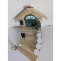 Adventstreppe - Holz Adventstreppe - Holz von Dragonpandakreativ