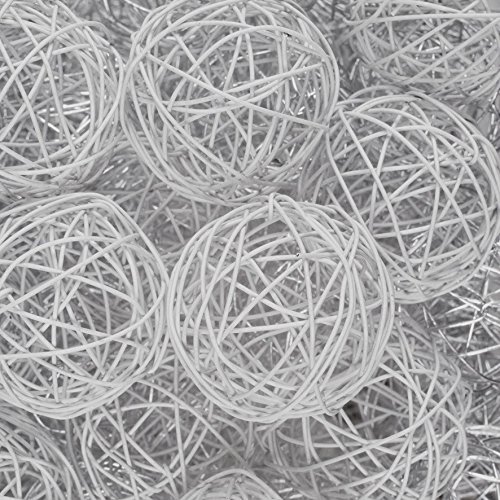 Drahtbälle, Drahtkugeln. Ca 30 mm. 10 Stück. Farbe: Lichtgrau, grau, weiß Weiss Drahtbälle, Drahtkugeln. Ca 30 mm. 10 Stück. Farbe: Lichtgrau, grau, weiß Weiss von Eurosand