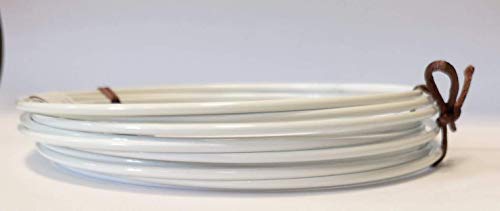 Drahtring/Metallring für Wickeltechnik oder Traumfänger 12 cm,Weiß, 10er Set - daydayversand von susurrus