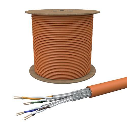 Draka Netzwerkkabel Verlegekabel LAN Kabel 500m Trommel Cat 7 S/FTP PiMF LSZH Halogenfrei AWG 23/1 Installationskabel Datenkabel PoE 100% Kupfer UC900 HS23 GHMT PVP Zertifiziert Made in EU 10Gbit/s Draka Netzwerkkabel Verlegekabel LAN Kabel 500m Trommel Cat 7 S/FTP PiMF LSZH Halogenfrei AWG 23/1 Installationskabel Datenkabel PoE 100% Kupfer UC900 HS23 GHMT PVP Zertifiziert Made in EU 10Gbit/s von Draka