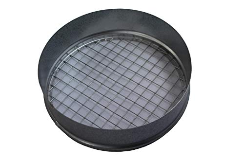 Ausblasstutzen mit Drahtgitter 315mm von Drallauslässe und Tellerventile