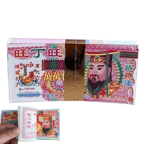 Dranng Ahnen Geld, Chinesisches Jadekaiser Geistergeld, Traditionelle Opfernoten für Rituale zur Verbindung zu Ahnen von Dranng