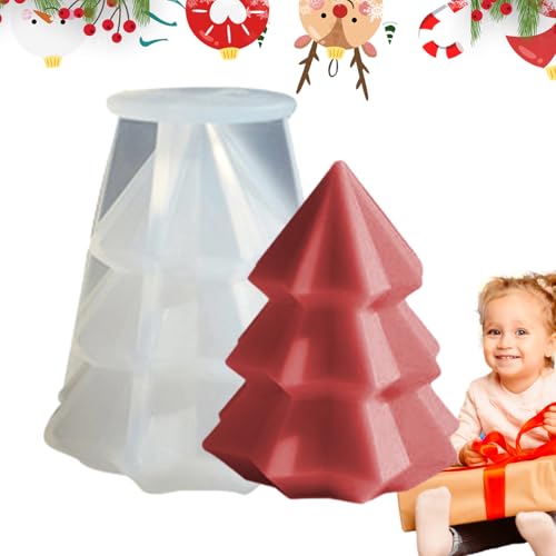 Dranng Christmas Resin Formen - Tannenbaumförmige Silikon Gießform - Dekoration Antihaft Handwerk Werkzeug für Gips Wohnkultur Epoxy Harz Seife Kerzen Dranng Christmas Resin Formen - Tannenbaumförmige Silikon Gießform - Dekoration Antihaft Handwerk Werkzeug für Gips Wohnkultur Epoxy Harz Seife Kerzen von Dranng