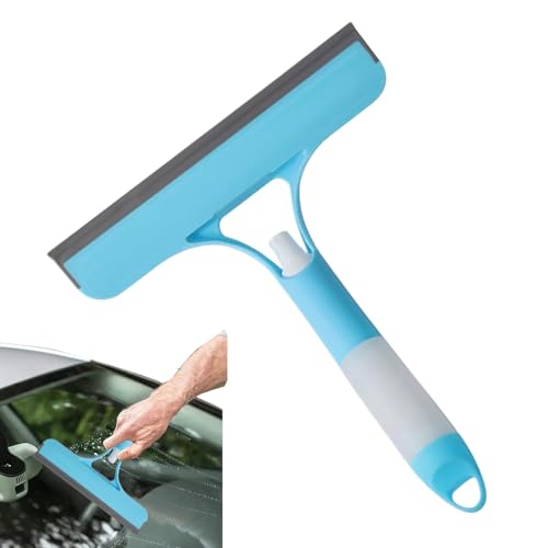 Dranng Fensterreiniger Abzieher,Fensterabzieher Mit Sprühfunktion - Schrubbbürste Schaber Mehrfachfunktion Für Dusche Auto Glas Fliesen Haushalt Dranng Fensterreiniger Abzieher,Fensterabzieher Mit Sprühfunktion - Schrubbbürste Schaber Mehrfachfunktion Für Dusche Auto Glas Fliesen Haushalt von Dranng