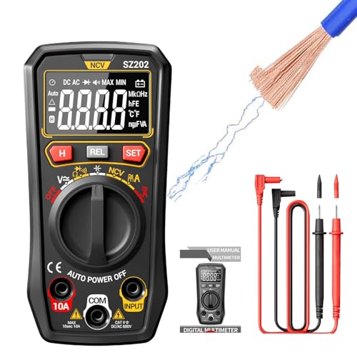 Dranng Haushalts-Multimeter, Haushalts-Elektro Multimeter Spannungsprüfer, Kompaktes Elektro-Messgerät Zur Prüfung Von Kondensatoren Im Haushalt Dranng Haushalts-Multimeter, Haushalts-Elektro Multimeter Spannungsprüfer, Kompaktes Elektro-Messgerät Zur Prüfung Von Kondensatoren Im Haushalt von Dranng