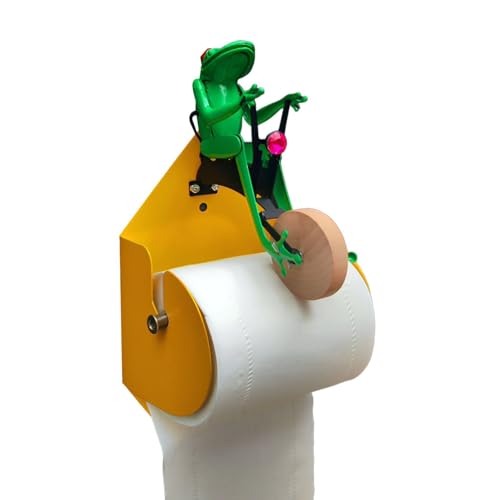 Dranng Toilettenpapierhalter, Rollenpapierhalter, Papierrollenspender, Wandmontierter Toilettenpapierrollenhalter zur Aufbewahrung für Badezimmer, Toilette, Küche von Dranng