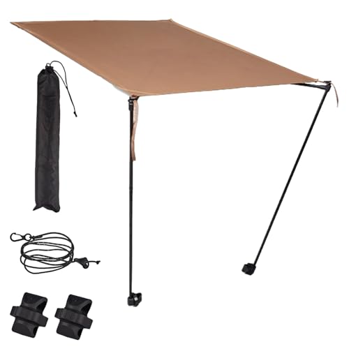 Dranng Überdachung Für Campingstühle,Zeltdach für Campingstühle Outdoor | Sonnenschutz mit robustem Schirm tragbare Markise für Sport Garten Angeln Reisen von Dranng