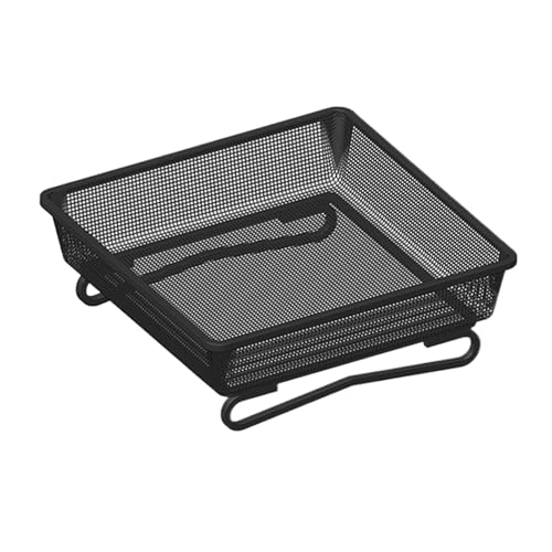 Dranng Vogelfutter Tablett | 18 cm Quadratischer Futterautomat Für Papageien | Dekorativer Vogelnetzfütterer Für Garten Terrasse Rasen Und Fensterbank Dranng Vogelfutter Tablett | 18 cm Quadratischer Futterautomat Für Papageien | Dekorativer Vogelnetzfütterer Für Garten Terrasse Rasen Und Fensterbank von Dranng
