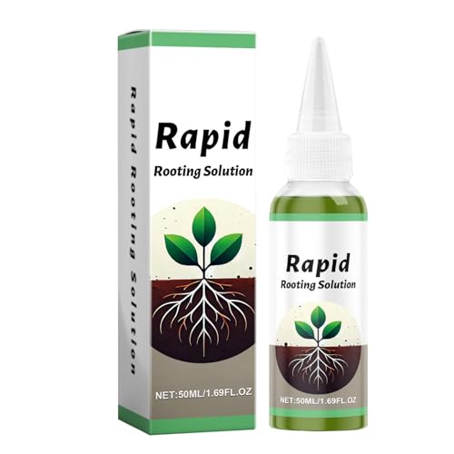 Dranng Wurzelwachstums Stimulator - Flüssigdünger für Gartenpflanzen,50ml Effizienter Flüssigdünger Für Pflanzen Innen Und Außen, Garten Gemüse von Dranng